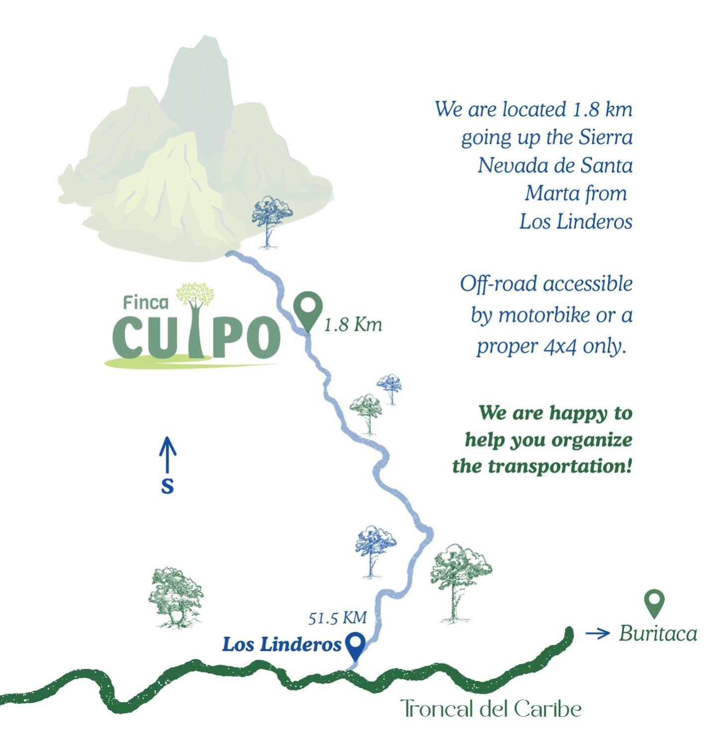 Finca Cuipo Buritaca Zewnętrze zdjęcie